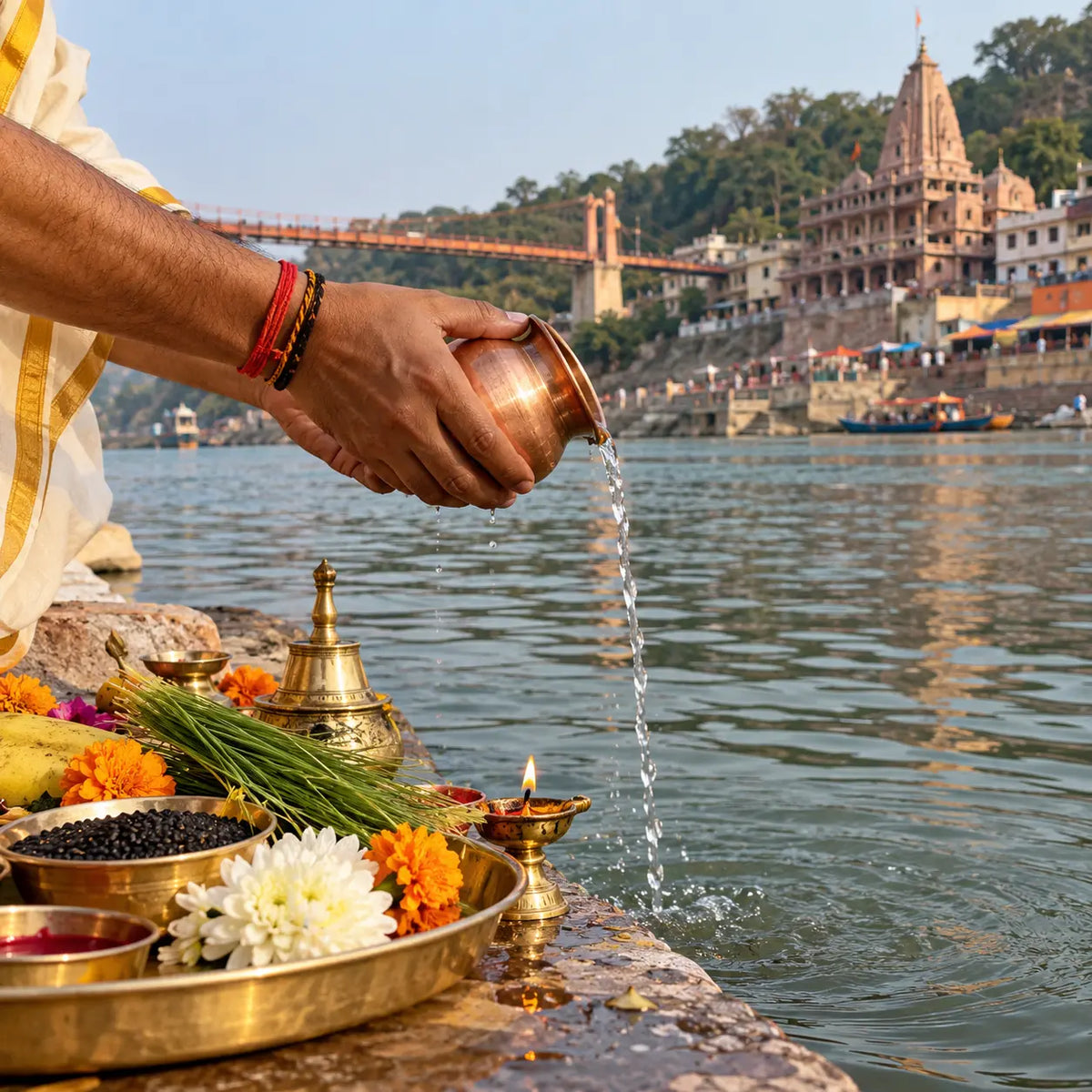 Pitru Dosh Nivaran Puja at Mamleshwar Mahadev, Omkareshwar