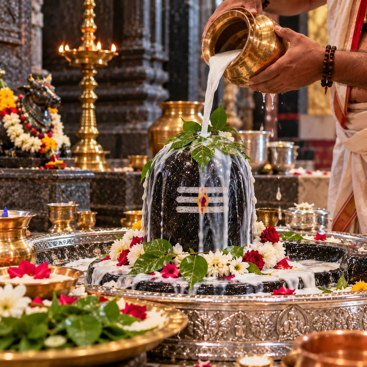 Laghu Rudrabhishek Puja (121 Path) at Mahakaleshwar, Ujjain