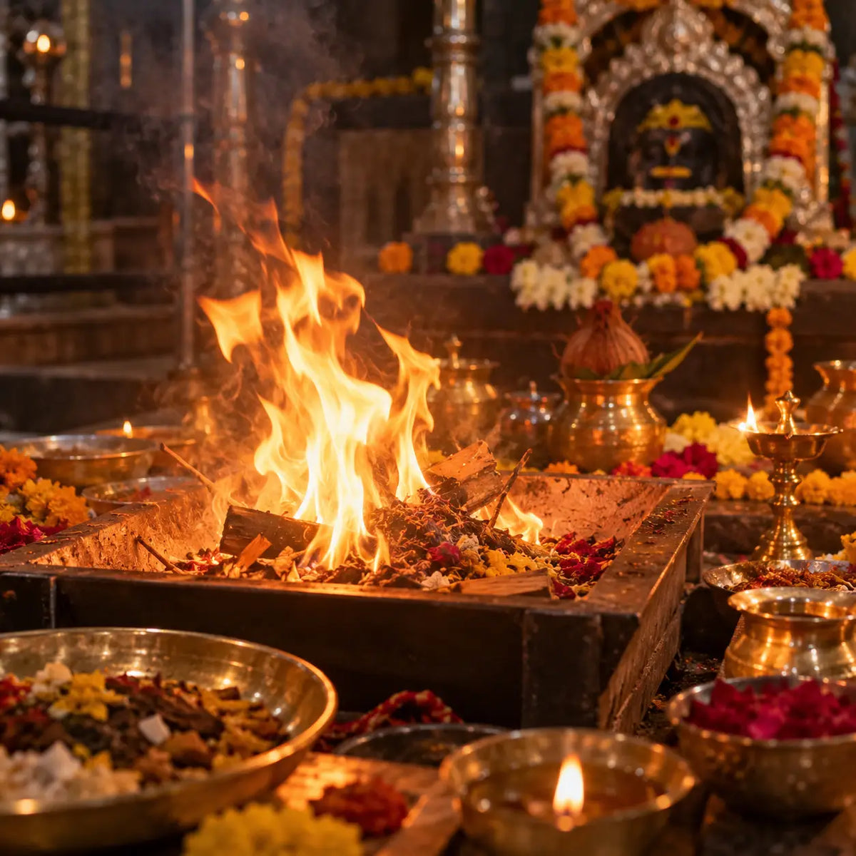 Swarnakarshan Bhairav Jaap & Yagya Puja at Vikrant Bhairav Mandir, Ujjain