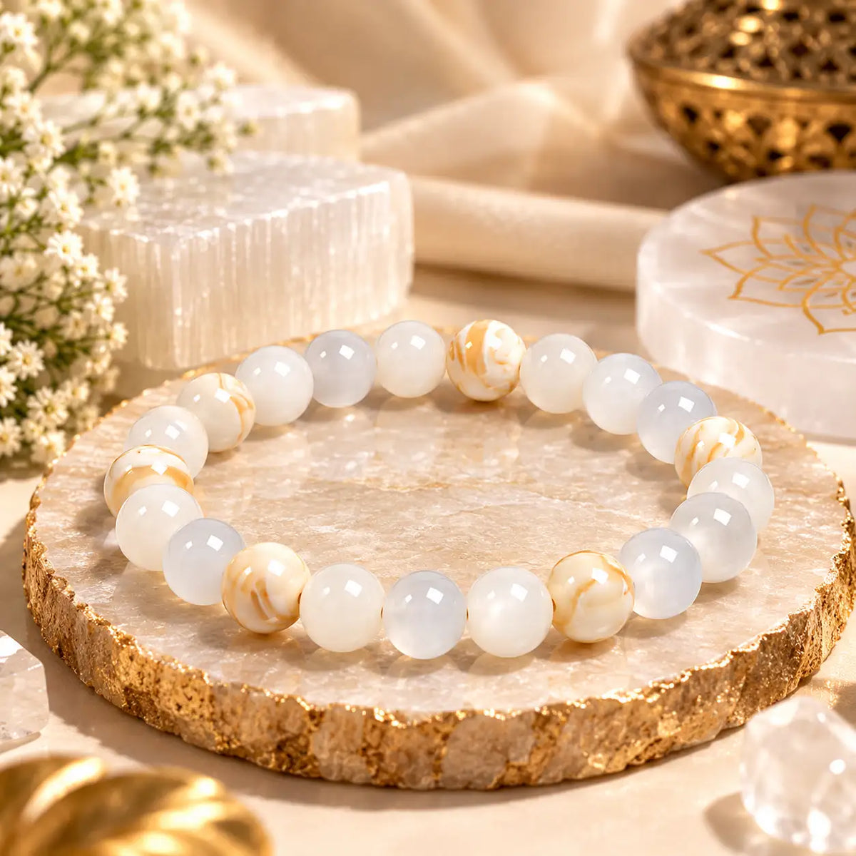 Mulank 2 Crystal Bracelet (Govt Lab Certified)