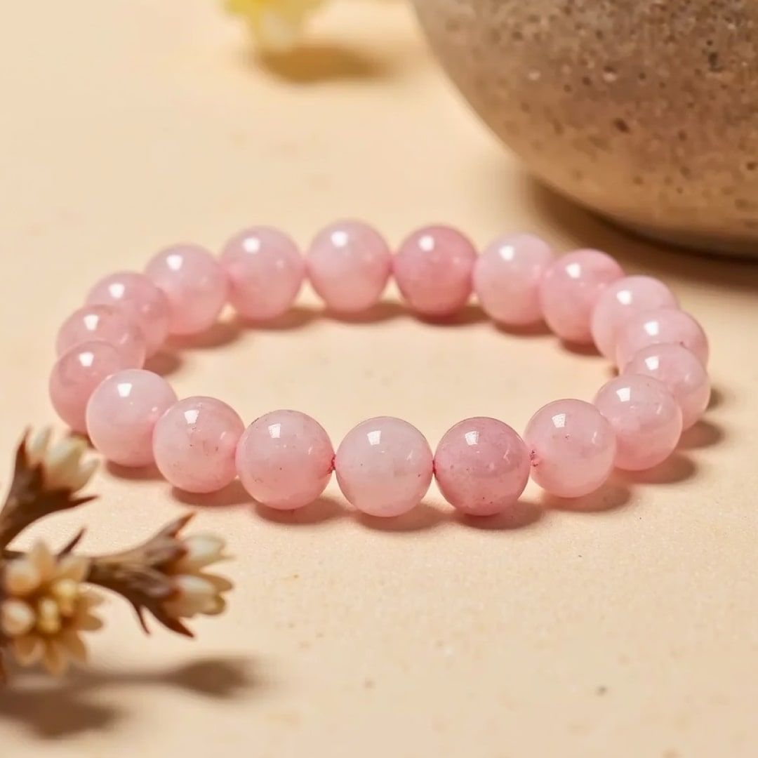 Rose Quartz Bracelet 100% Original with Certificate