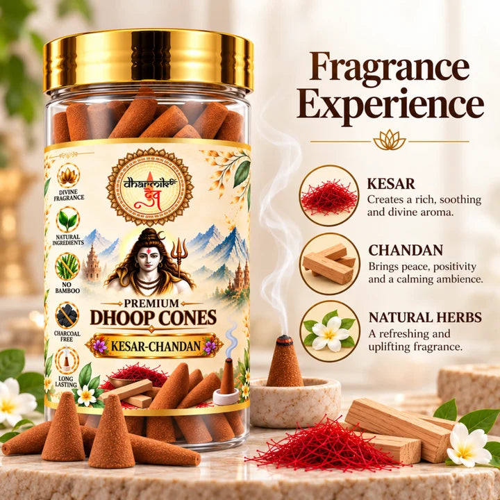 Dhoop Sticks & Cones Trial Sample | Dharmik Dev