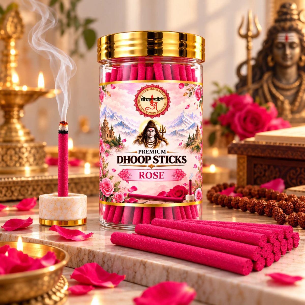 Dhoop Sticks & Cones Trial Sample | Dharmik Dev