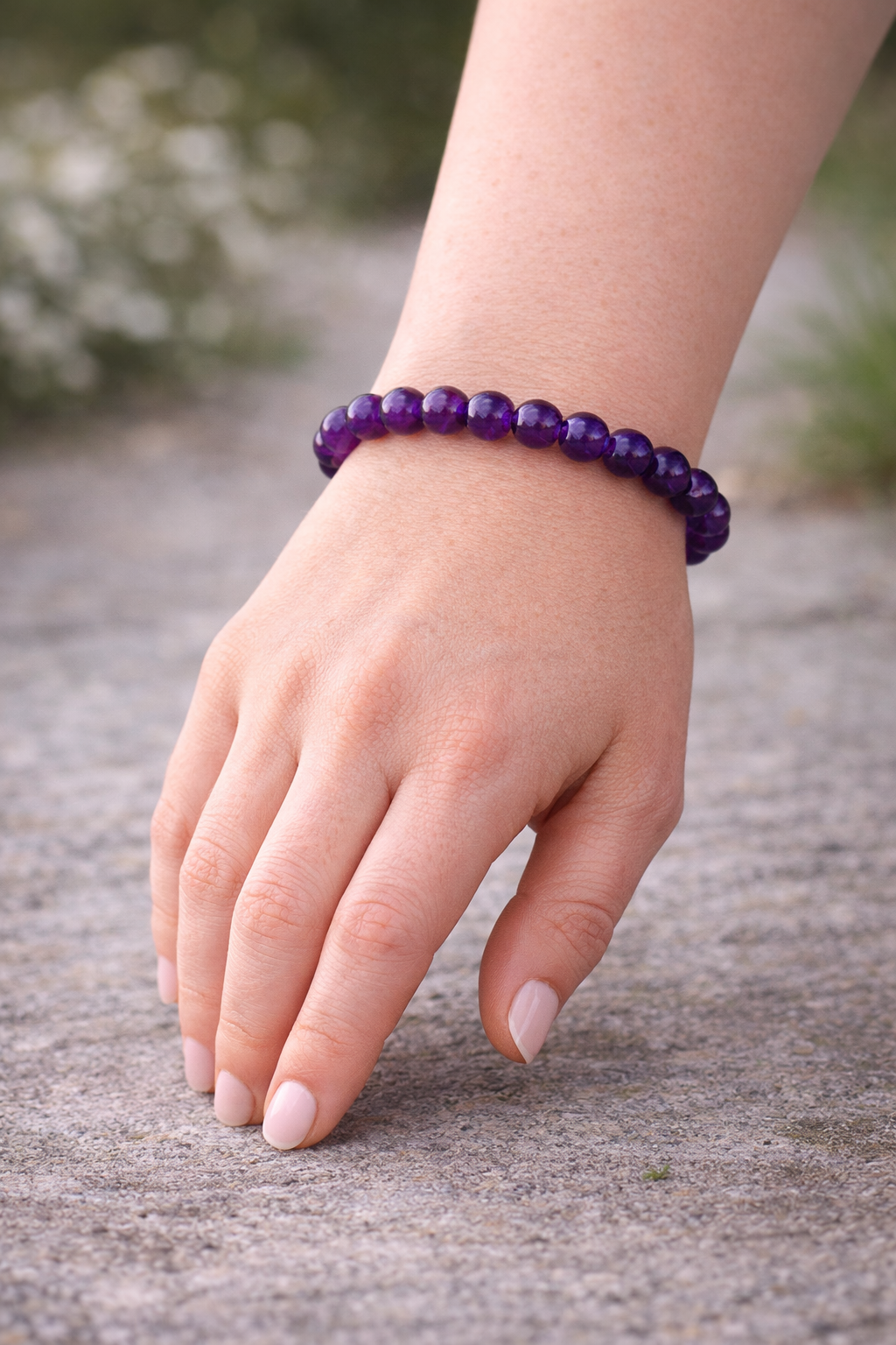 Amethyst Bracelet 100% Original with Certificate