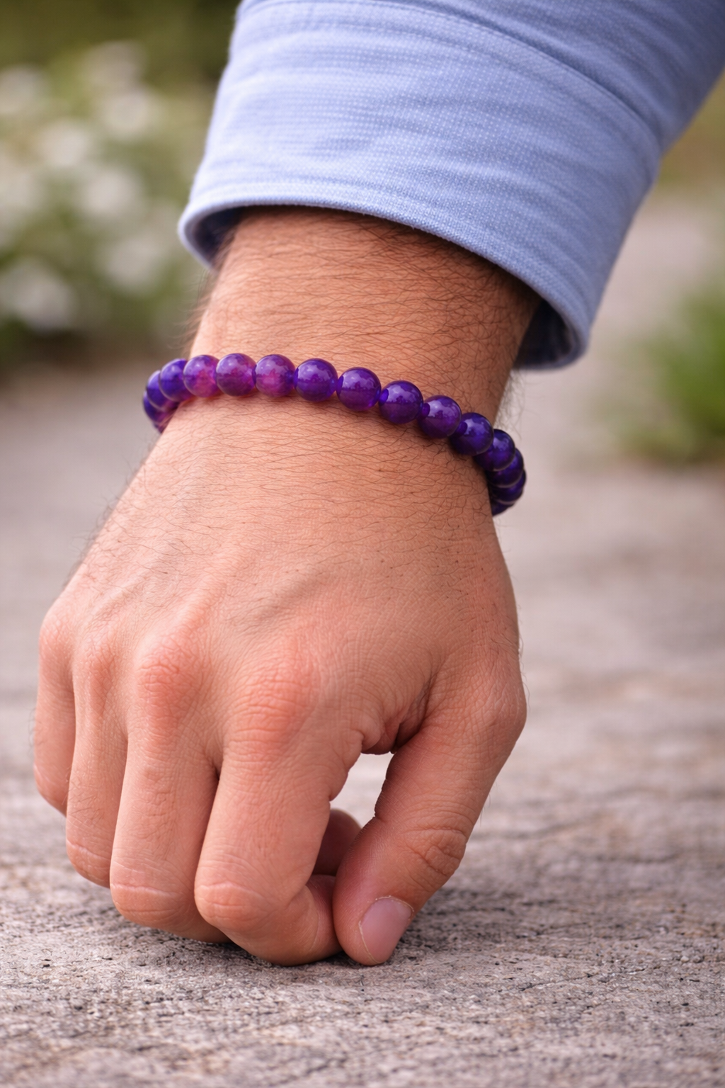 Amethyst Bracelet 100% Original with Certificate
