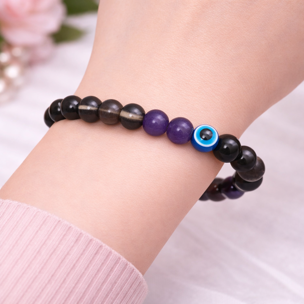Capricorn (Makar) Crystal Bracelet (Govt Lab Certified)