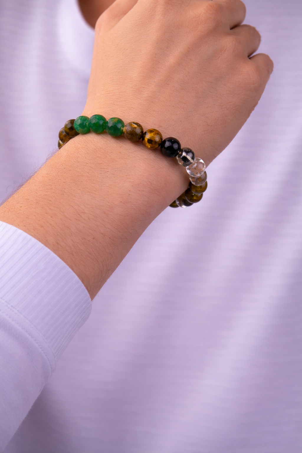 Money Magnet Crystal Bracelet (Govt Lab Certified)