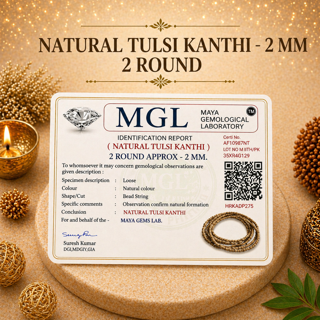 Tulsi Kanthi - Double Layer