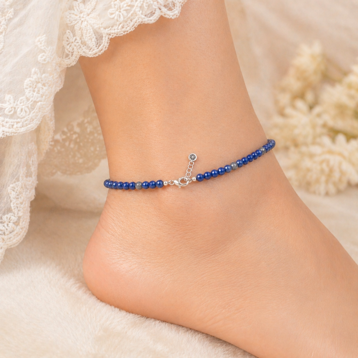 Lapis Lazuli Anklet