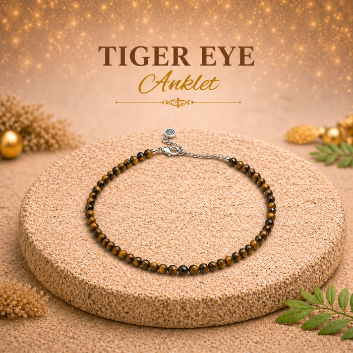 Tiger Eye Anklet