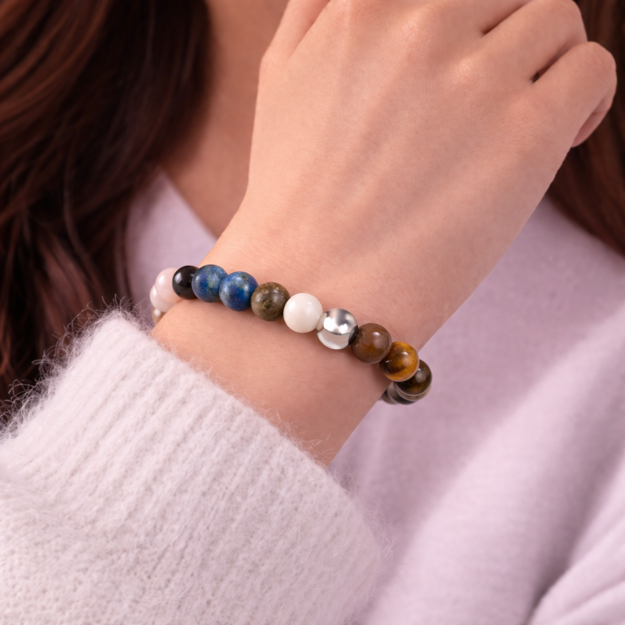 Male Relationship Crystal Bracelet With Certification