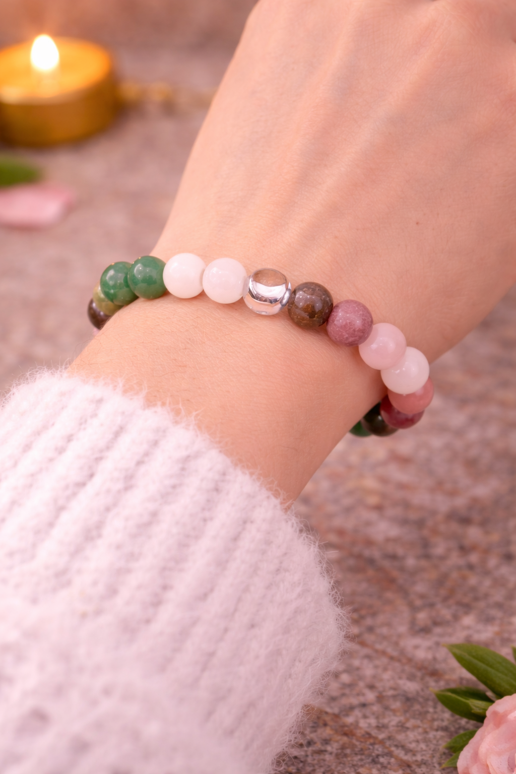 Female Relationship Crystal Bracelet With Certification