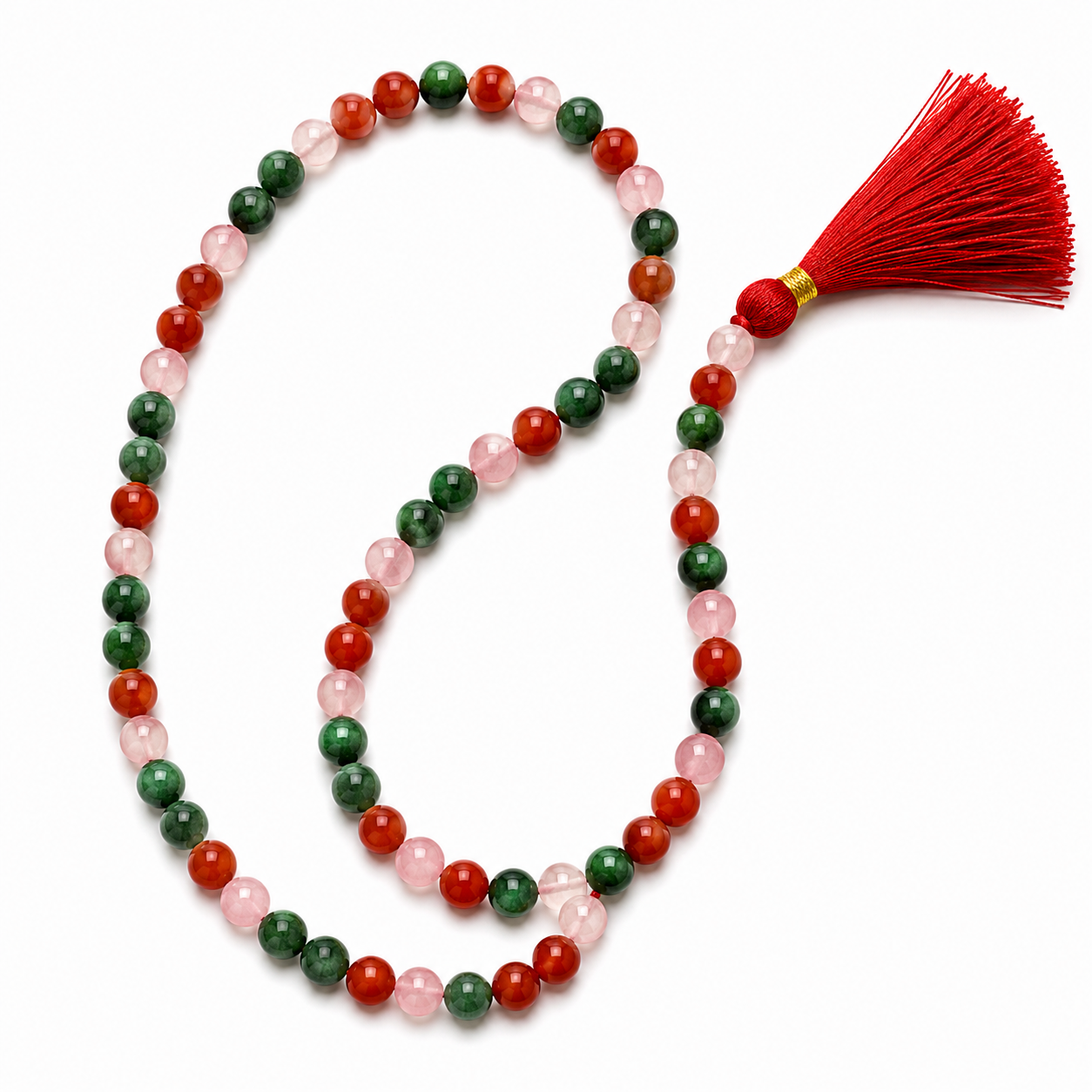Mulank 1 Crystal Mala (108 Beads) – Govt Lab Certified