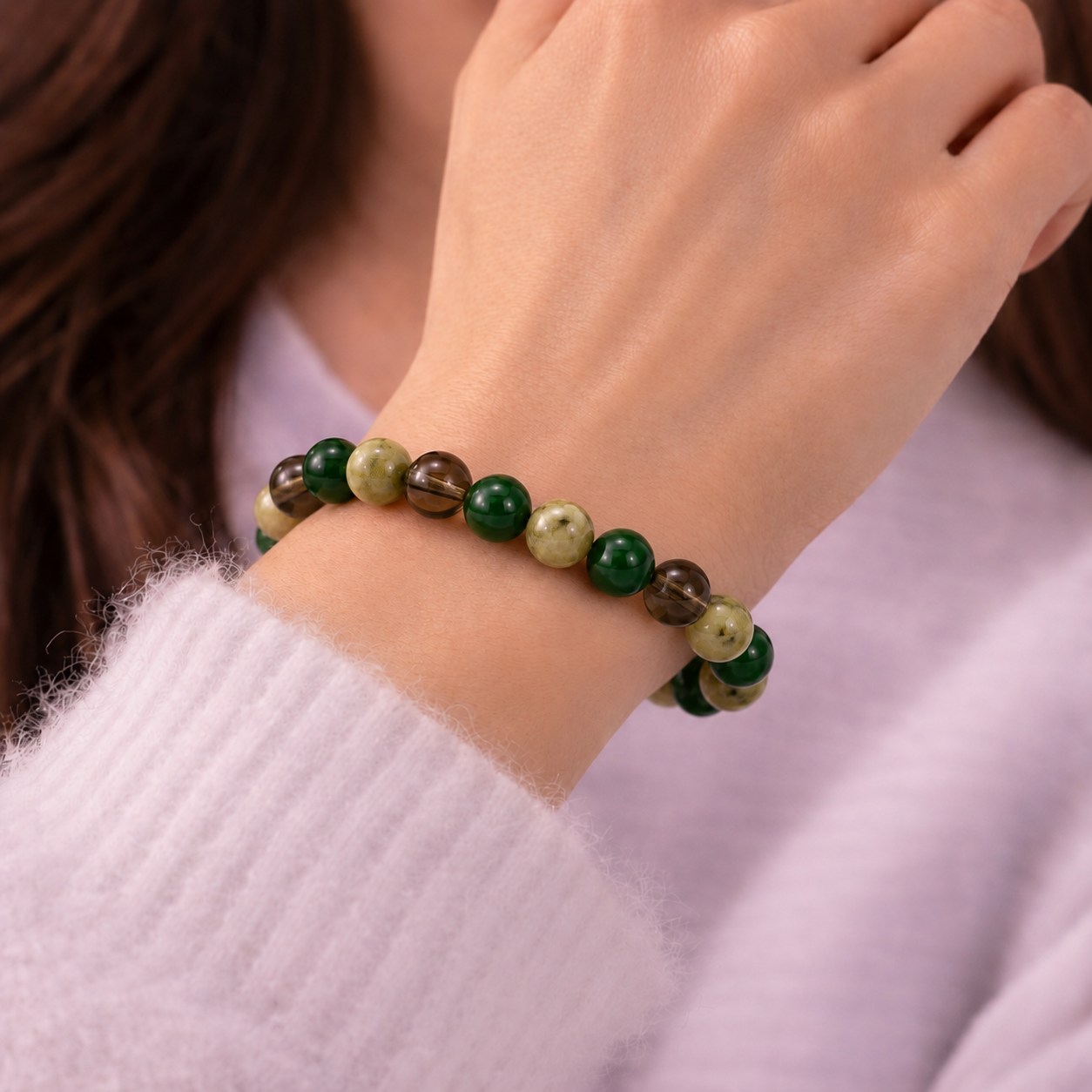 Mulank 4 Crystal Bracelet (Govt Lab Certified)