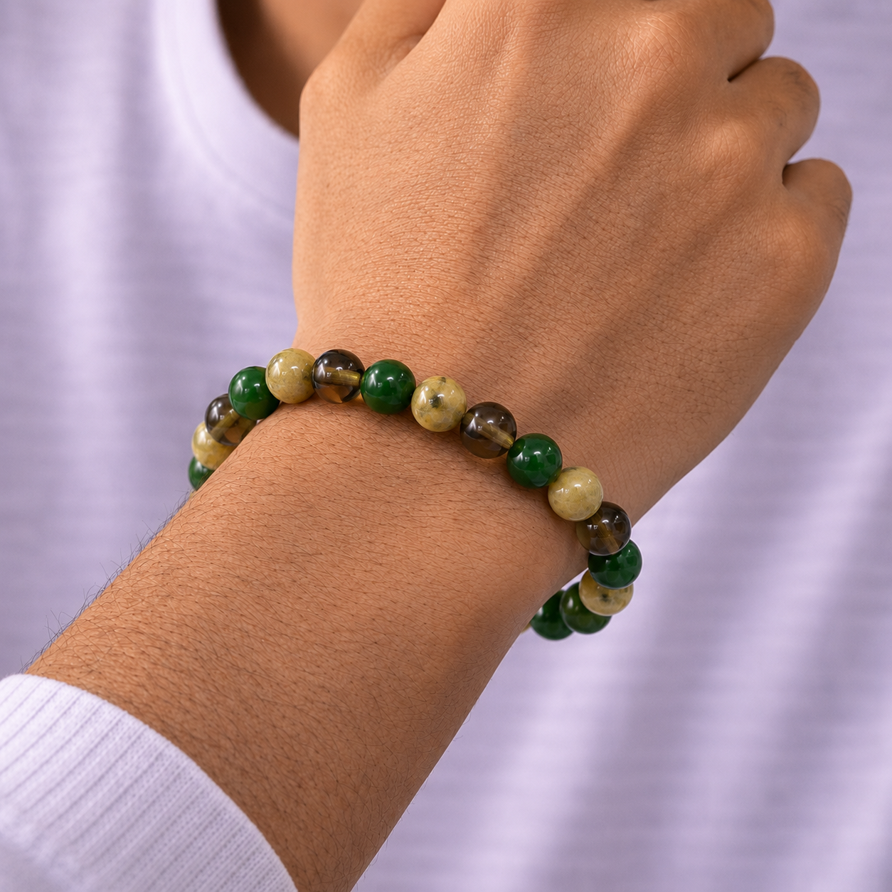 Mulank 4 Crystal Bracelet (Govt Lab Certified)