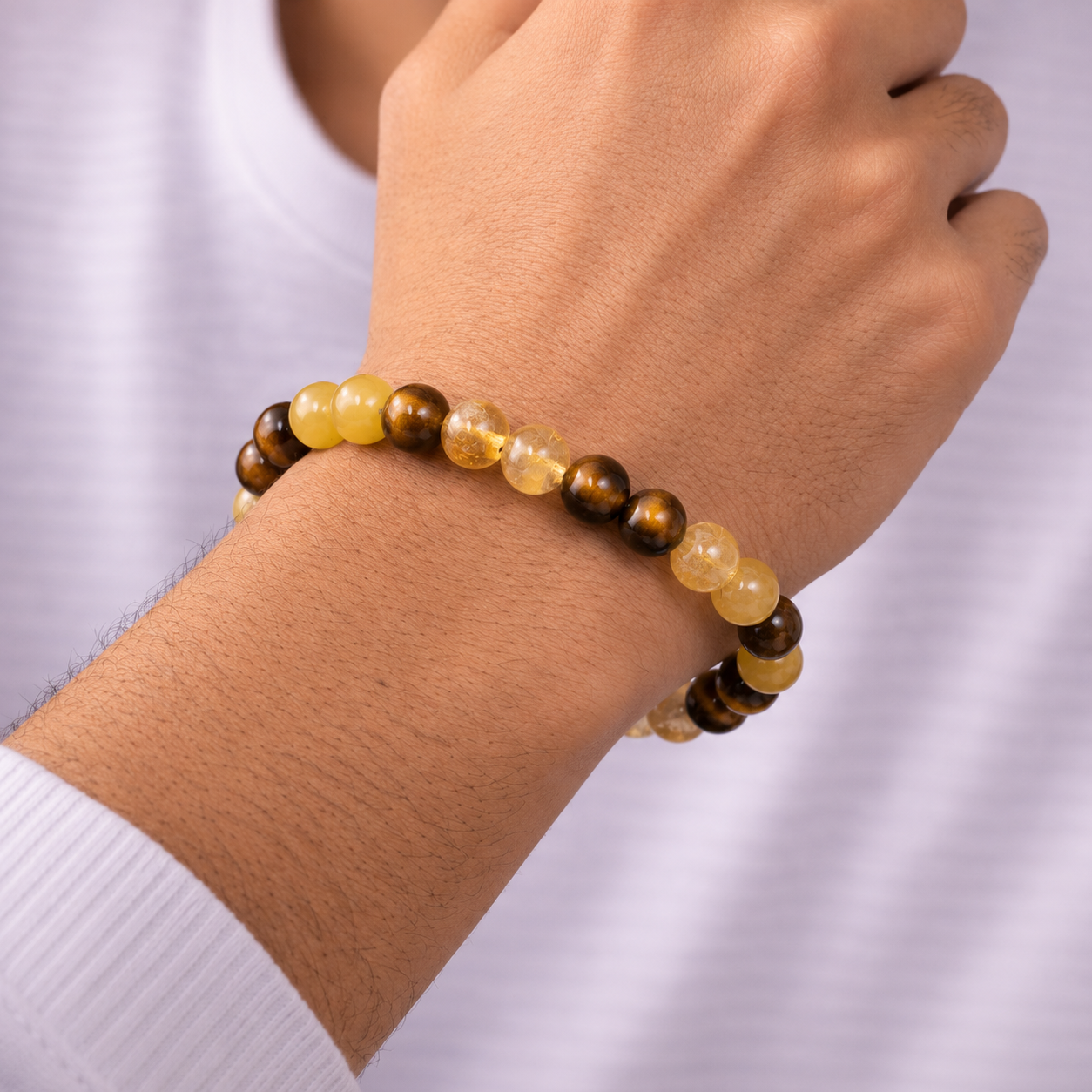 Mulank 3 Crystal Bracelet (Govt Lab Certified)