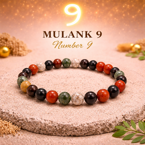 Mulank 9 Crystal Bracelet (Govt Lab Certified)