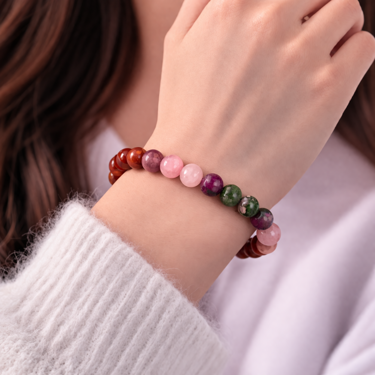 Mulank 1 Crystal Bracelet (Govt Lab Certified)