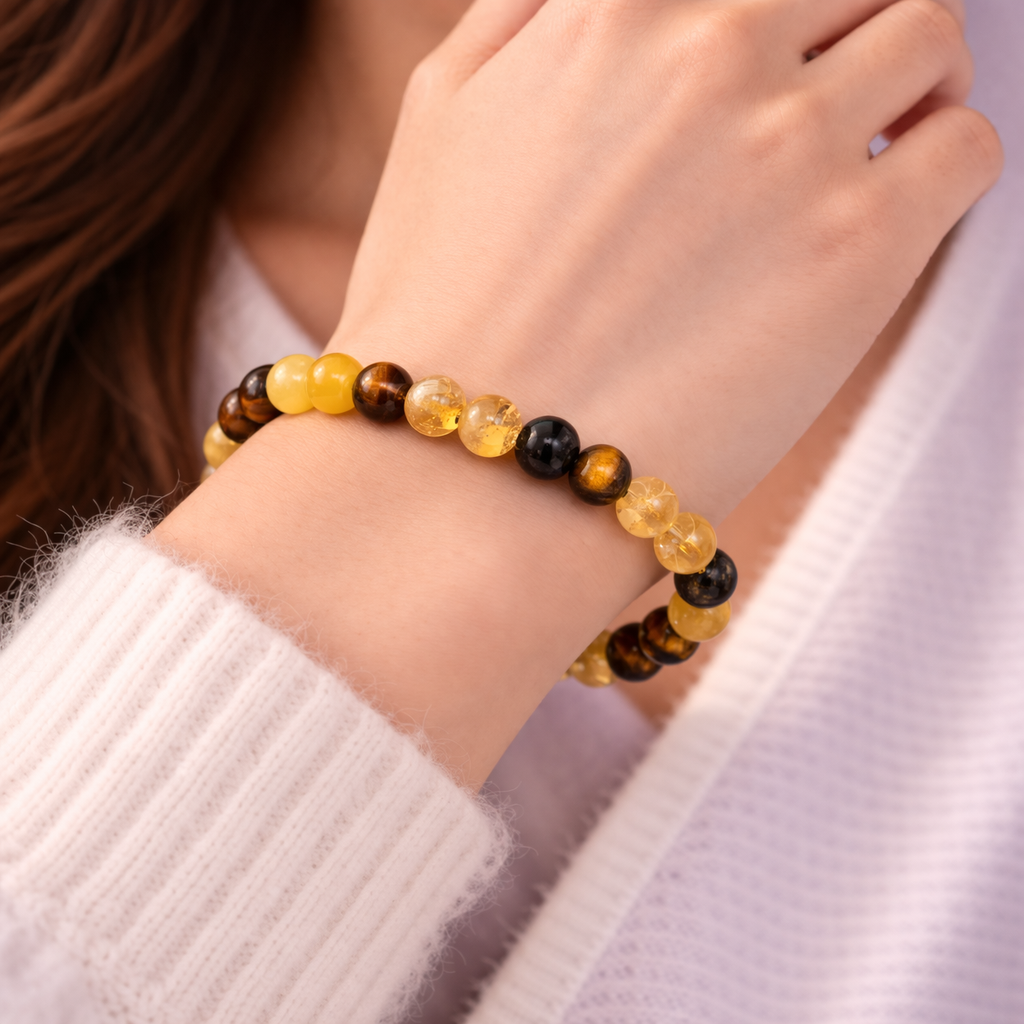 Mulank 3 Crystal Bracelet (Govt Lab Certified)
