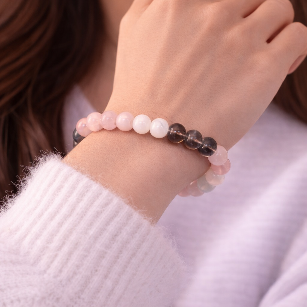 Mulank 6 Crystal Bracelet (Govt Lab Certified)