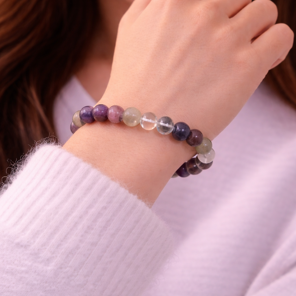 Mulank 7 Crystal Bracelet (Govt Lab Certified)