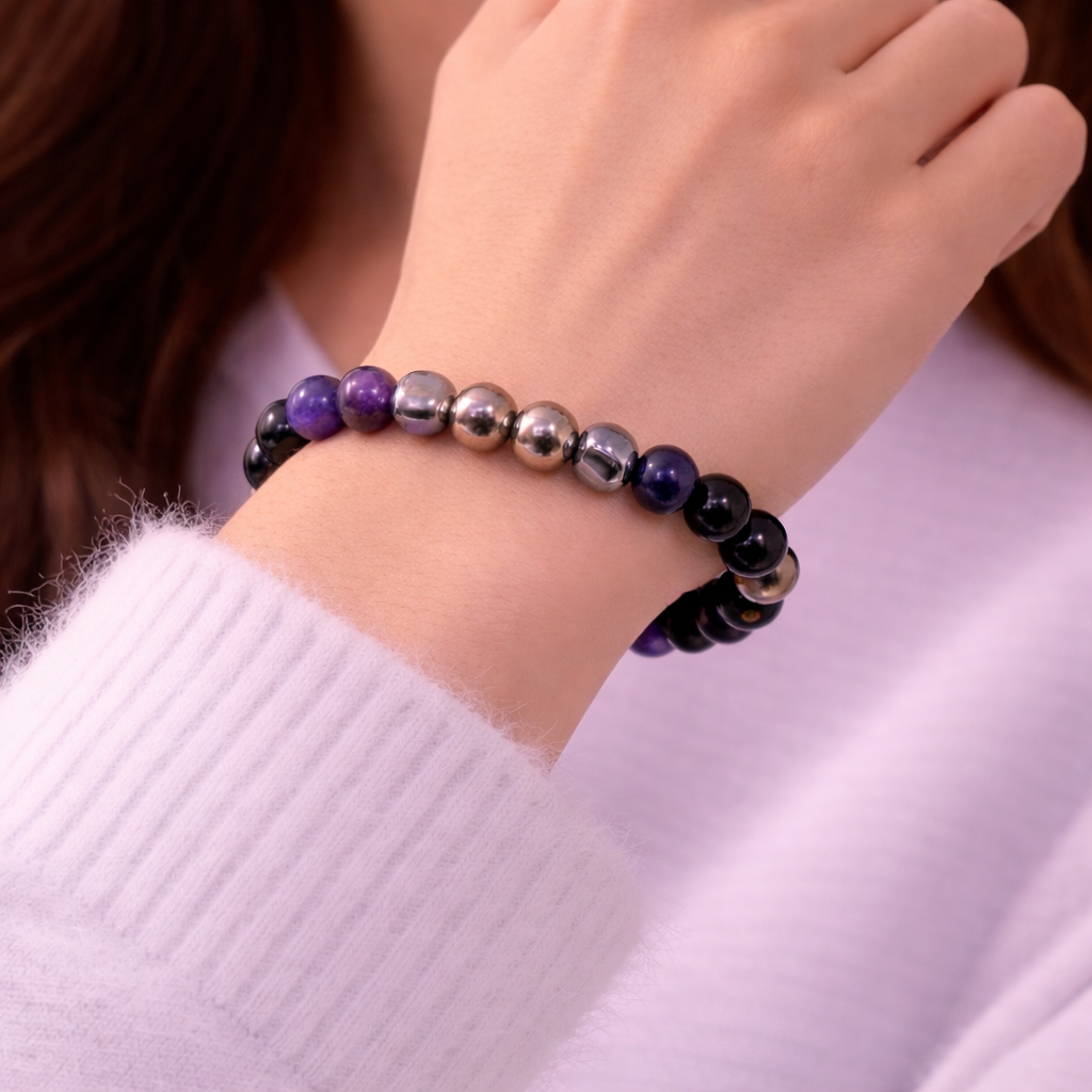 Mulank 8 Crystal Bracelet (Govt Lab Certified)