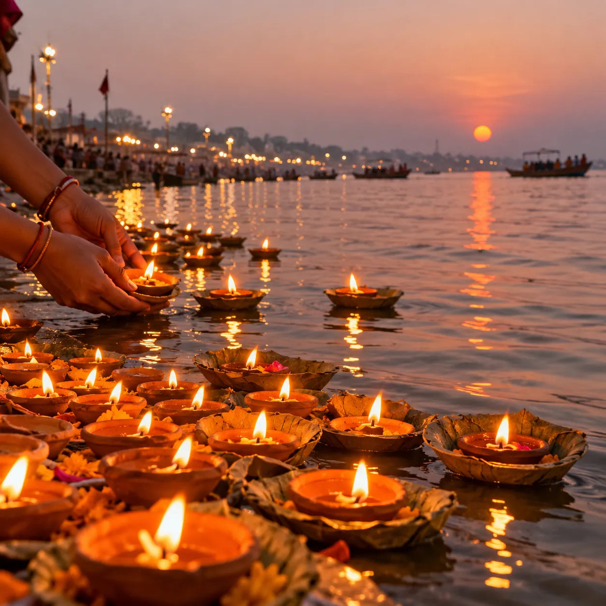 108 Deep Daan at Triveni Sangam, Prayagraj