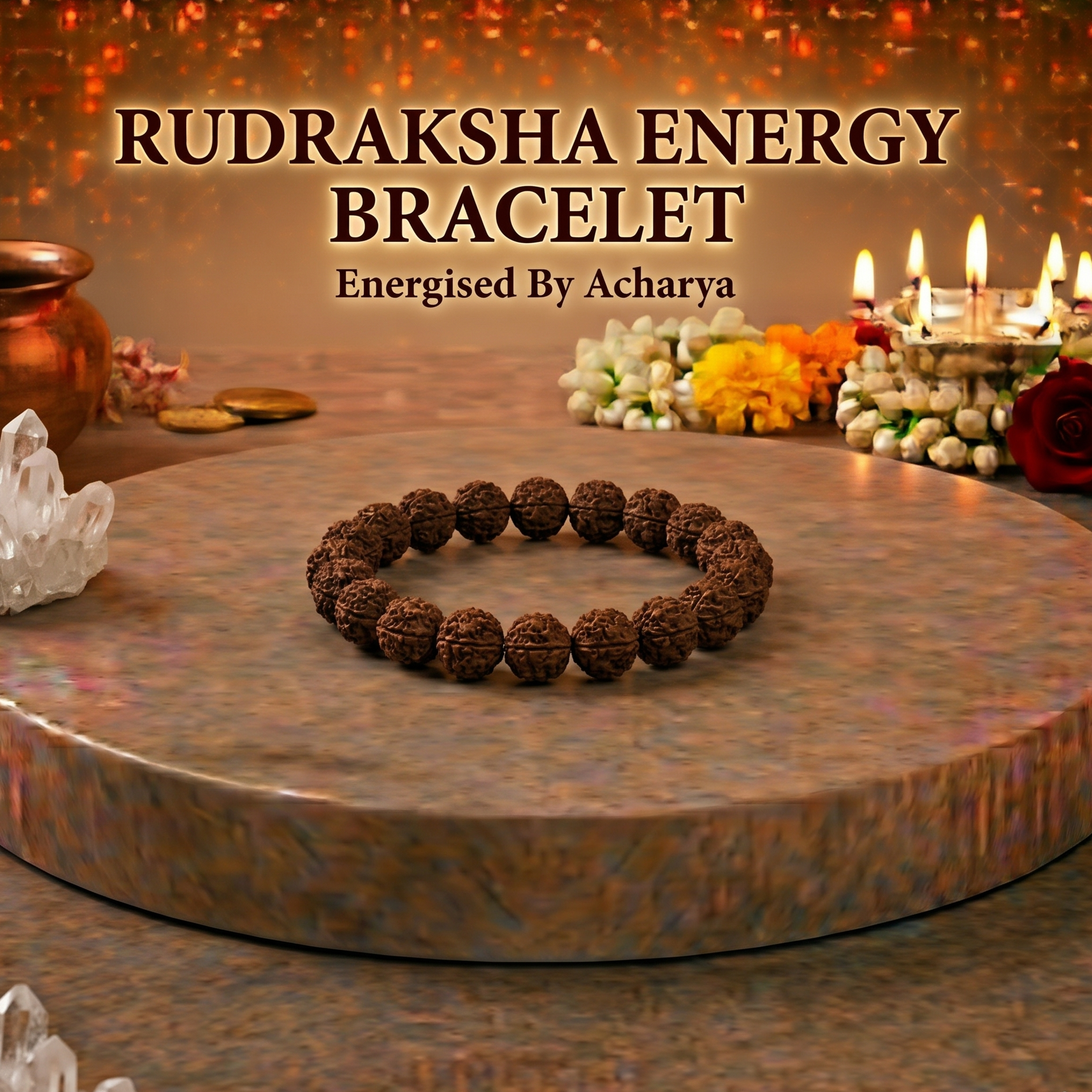 Rudraksha Energy Bracelet