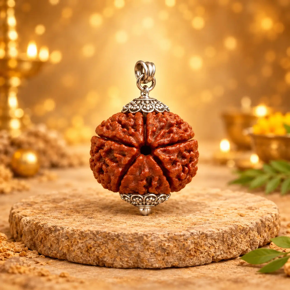 5 Mukhi Rudraksha & Mulank 3 Crystal Bracelet Combo – Govt. Lab Certified