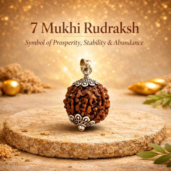 7 Mukhi Rudraksha (Government Lab Certified)