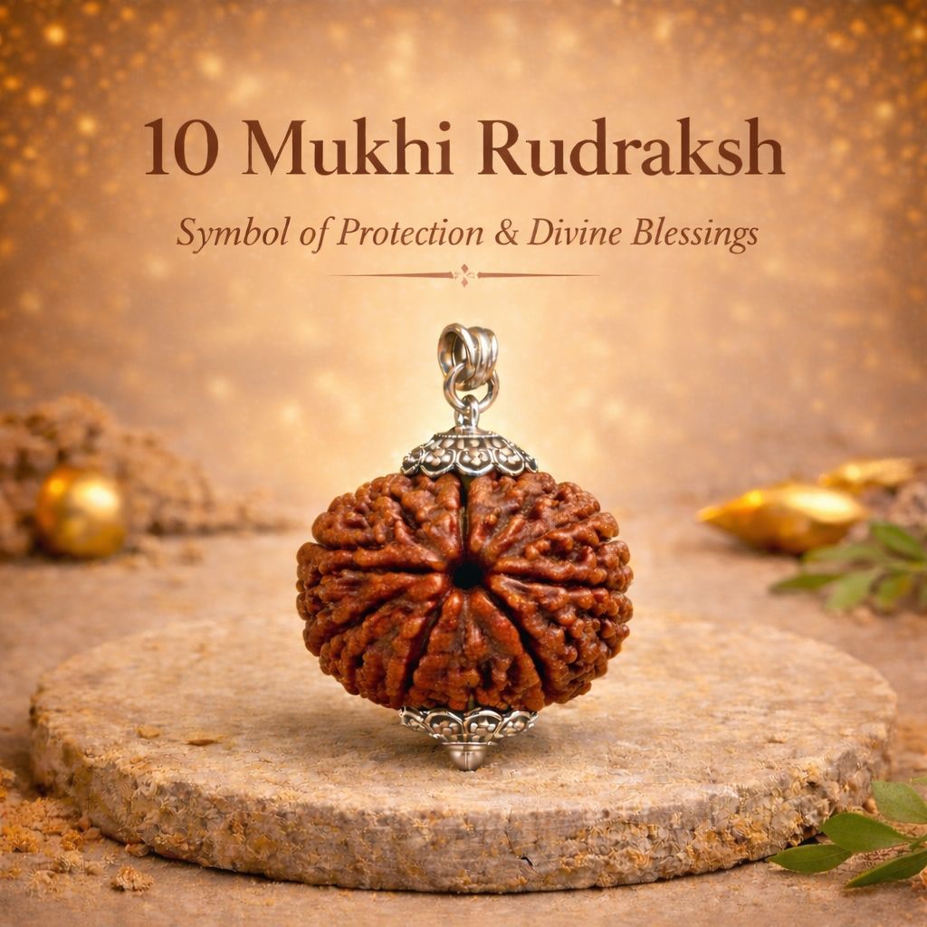 10 Mukhi Rudraksha (Government Lab Certified)