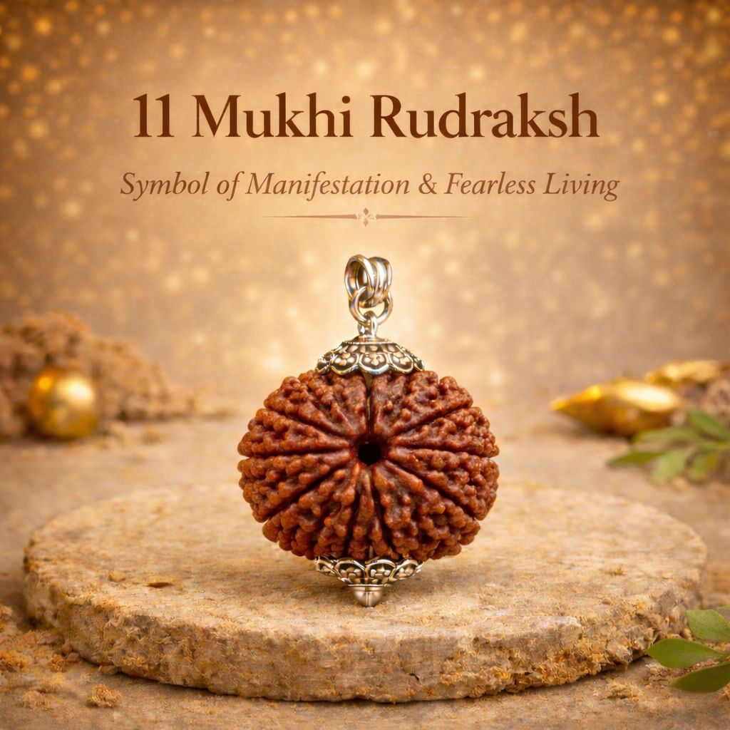 11 Mukhi Rudraksha (Government Lab Certified)