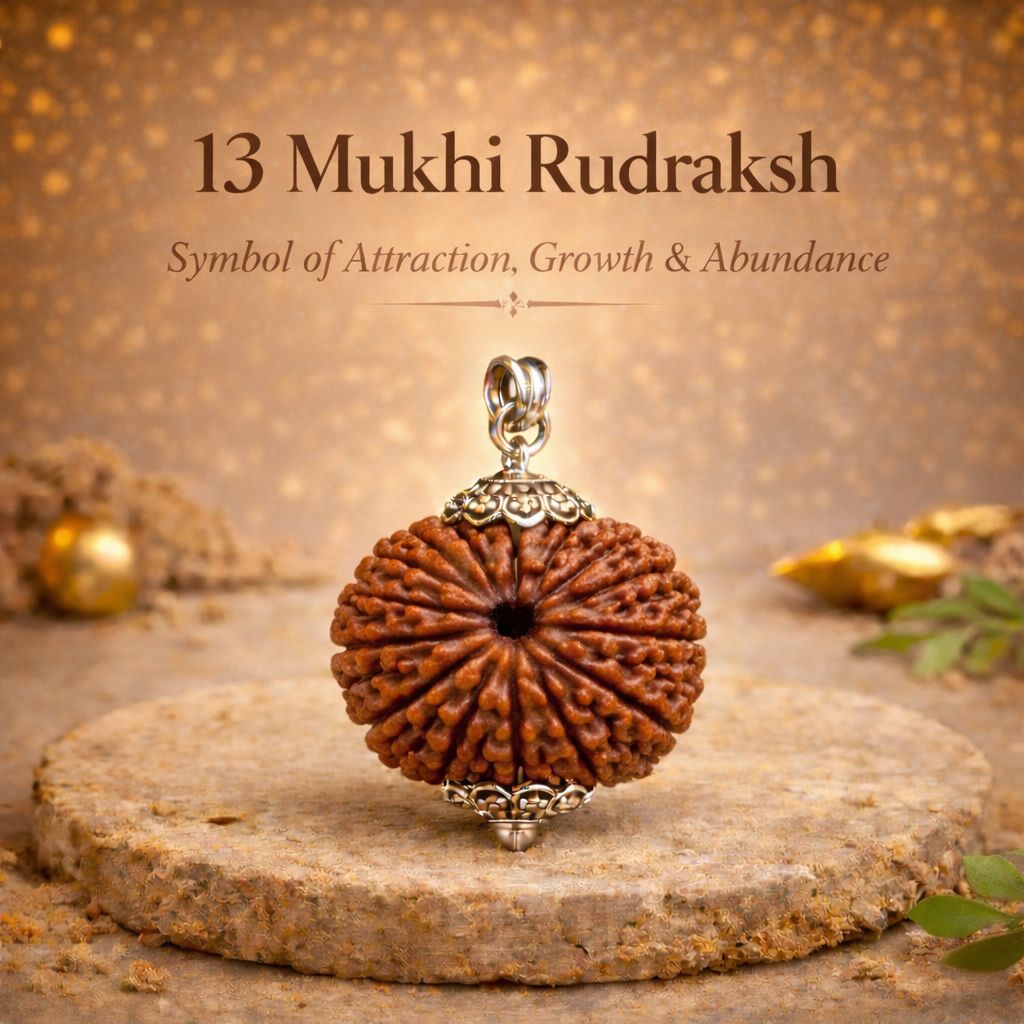 13 Mukhi Rudraksha (Government Lab Certified)
