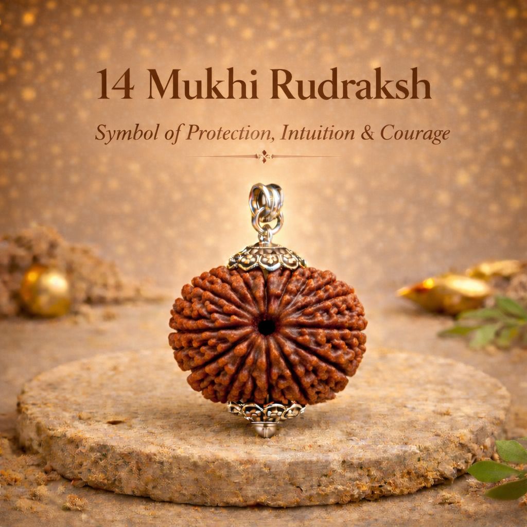 14 Mukhi Rudraksha (Government Lab Certified)