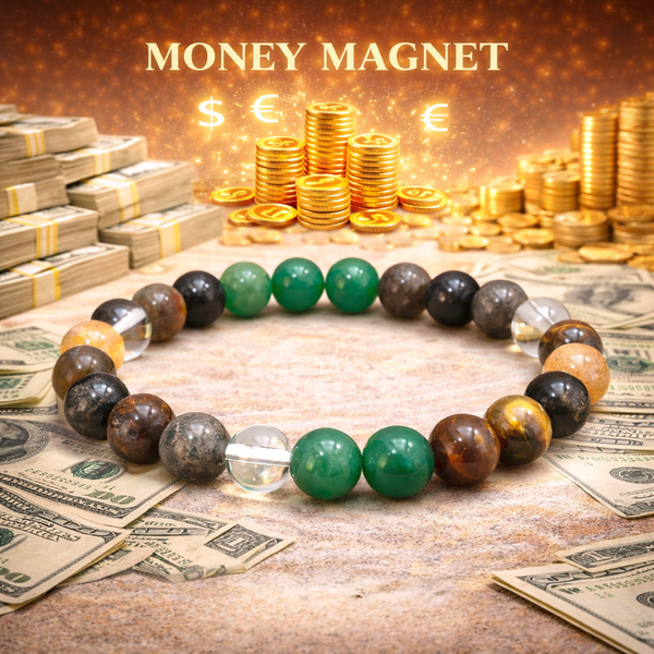 Money Magnet Crystal Bracelet (Govt Lab Certified)