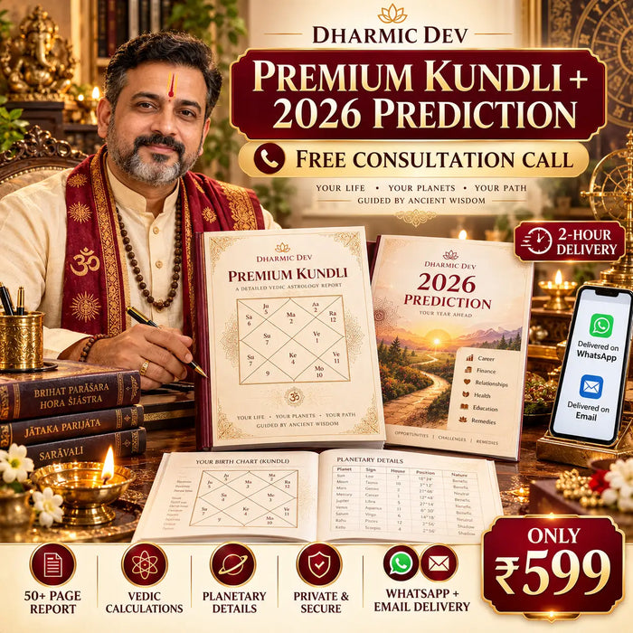 Personal Astrology Consultation | Dharmik Dev