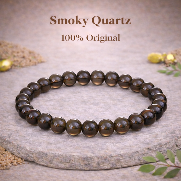 Smoky Quartz Bracelet 100% Original with Certificate