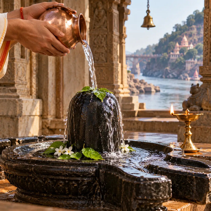 Jal Abhishek E-Aradhana at Omkareshwar Jyotirlinga