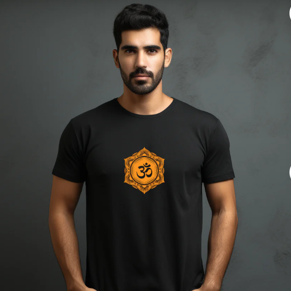 Mahadev Om Printed T Shirt For Boys