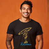 Shri Krishna Chakra Printed TShirt For Boys