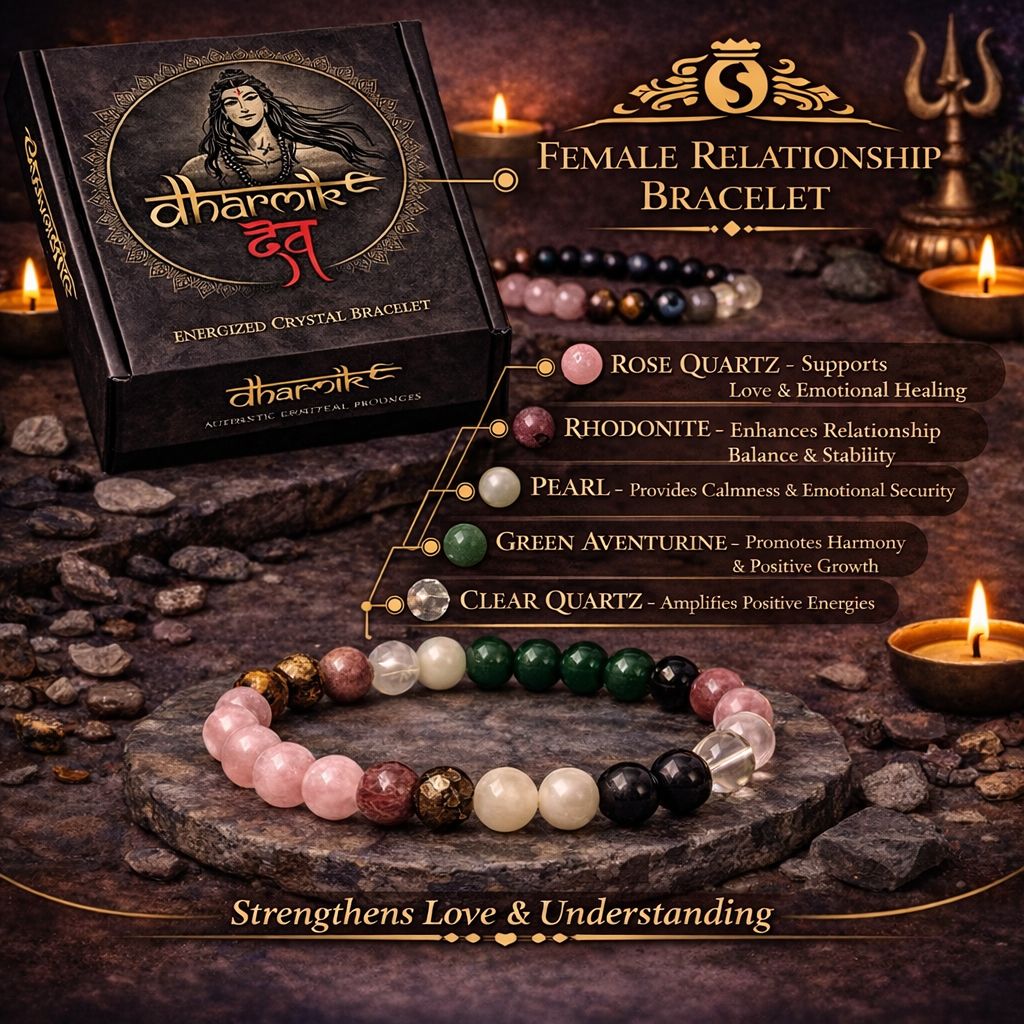 Female Relationship Crystal Bracelet With Certification