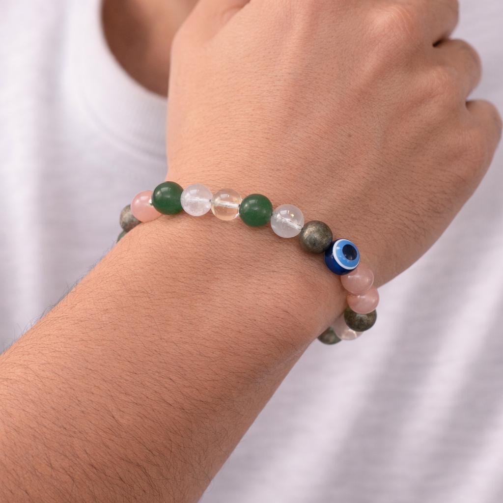 TAURUS (Vrishabh) Crystal Bracelet (Govt Lab Certified)