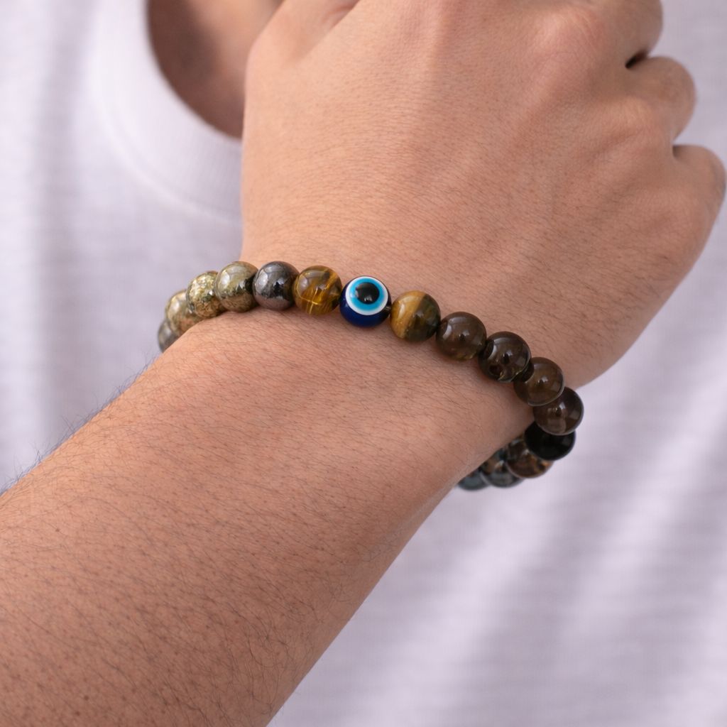 Capricorn (Makar) Crystal Bracelet (Govt Lab Certified)