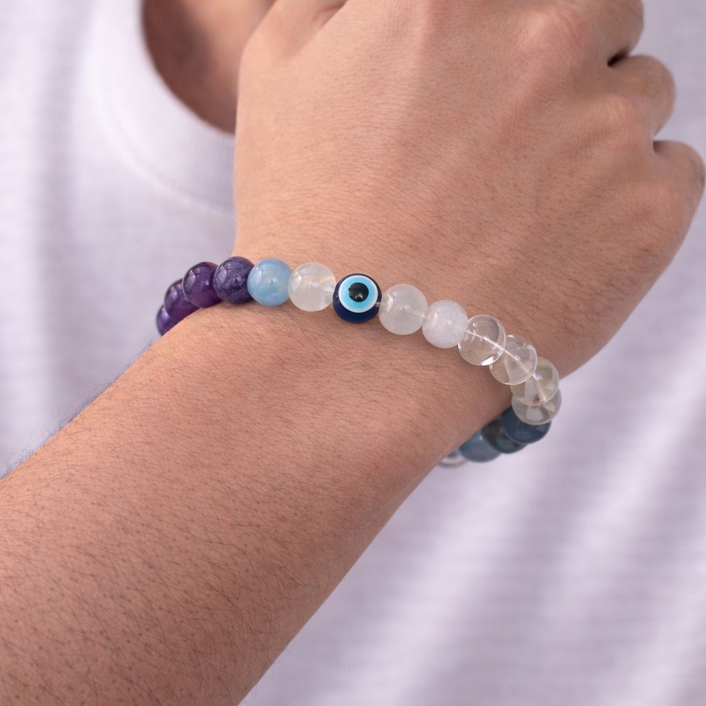 Pisces (Meen) Crystal Bracelet (Govt Lab Certified)
