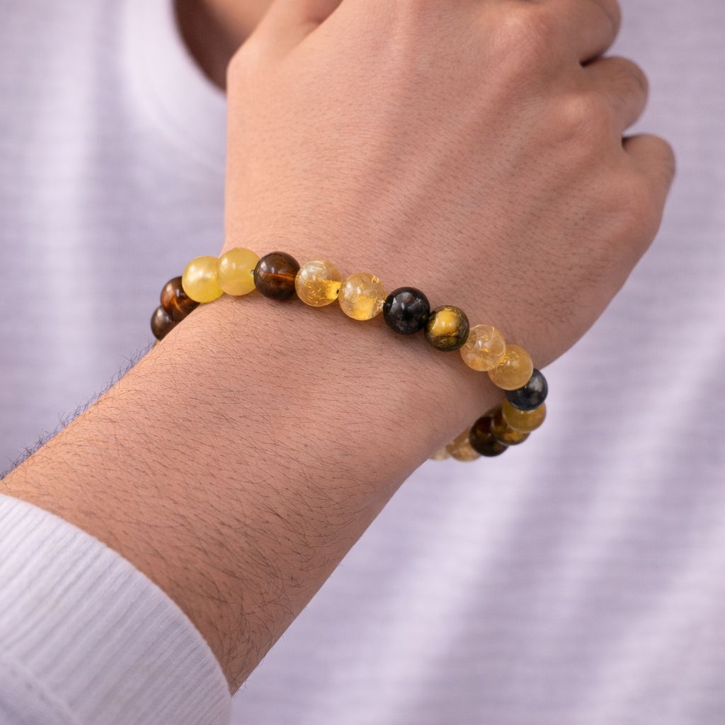 Mulank 3 Crystal Bracelet (Govt Lab Certified)