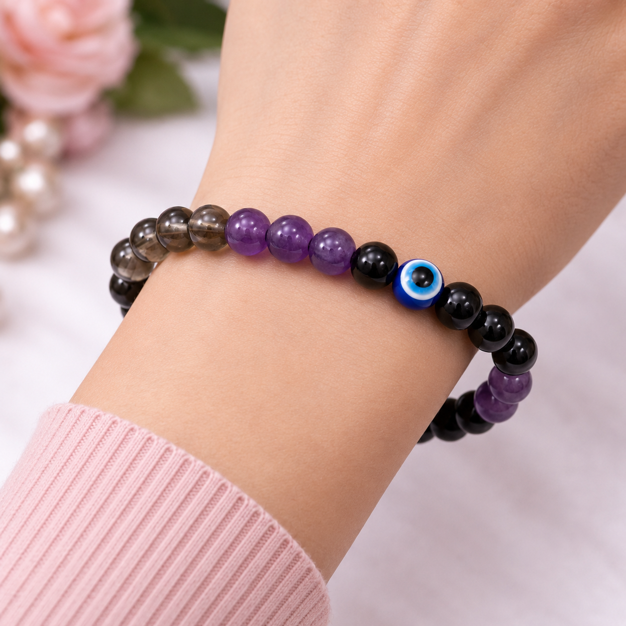 Scorpio (Vrishchik) Crystal Bracelet (Govt Lab Certified)