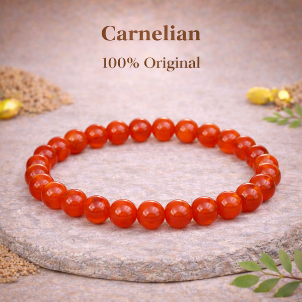 Carnelian Bracelet 100% Original with Certificate