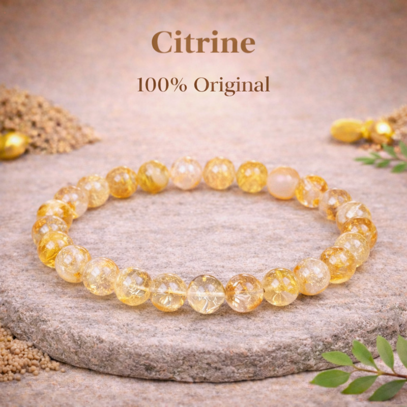 Citrine  Bracelet 100% Original with Certificate