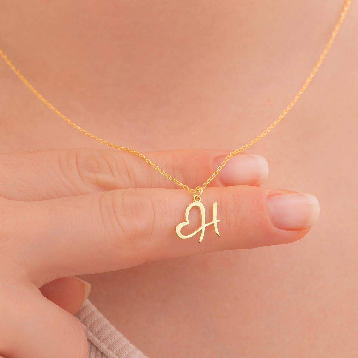 Initial Letter Pendants