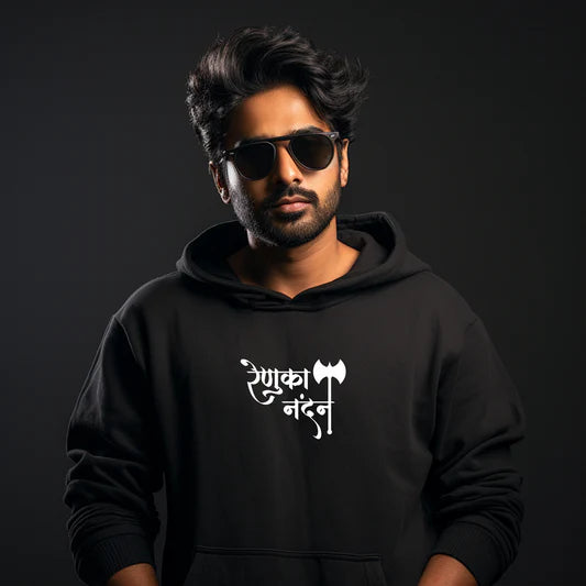 Lord Parshuram Hoodie | Premium Cotton Spiritual Wear for Men & Women